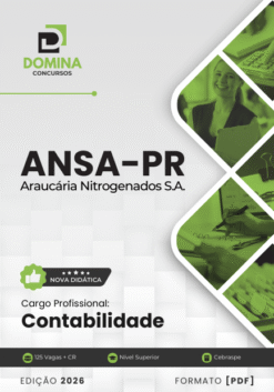 Apostila Contabilidade ANSA PR 2026