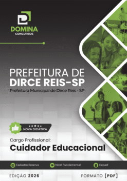 Cuidador Educacional Dirce Reis SP | Apostila 2026