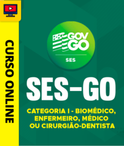 Curso Preparatório: SES-GO - Categoria I - Biomédico, Enfermeiro, Médico ou Cirurgião-Dentista | Completo 2026