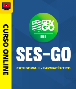 Curso Preparatório: SES-GO - Categoria II - Farmacêutico | Completo 2026