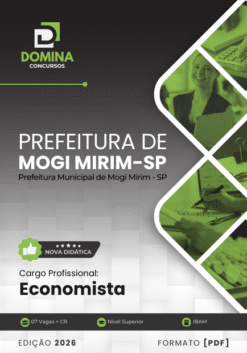 Apostila Economista Mogi Mirim SP 2026