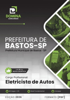 Eletricista de Autos Bastos SP | Apostila 2026