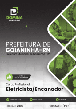 Eletricista e Encanador Goianinha RN | Apostila 2026