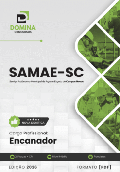 Apostila Encanador SAMAE Campos Novos SC 2026