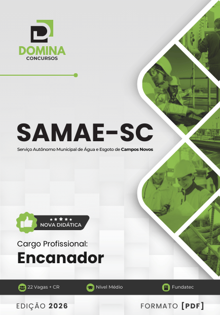 Apostila Encanador SAMAE Campos Novos SC 2026 1 Apostila Encanador SAMAE Campos Novos SC 2026