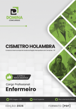 Apostila Enfermeiro CISMETRO Holambra SP 2026