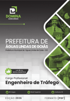 Engenheiro de Tráfego Águas Lindas Goiás GO | Apostila 2026