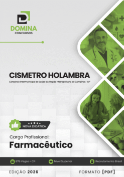 Apostila Farmacêutico CISMETRO Holambra SP 2026