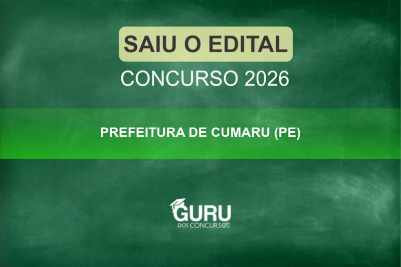 Concurso Prefeitura Cumaru: 53 Vagas, Salários Até R$ 5 mil!