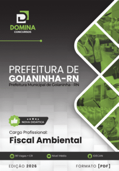 Fiscal Ambiental Goianinha RN | Apostila 2026