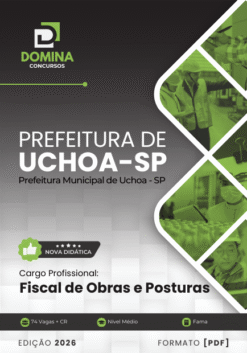 Apostila Fiscal de Obras e Posturas Uchoa SP 2026