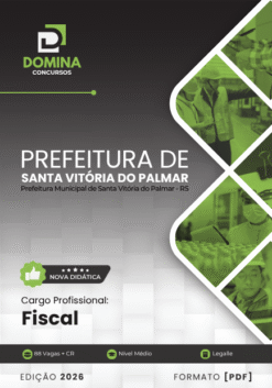 Fiscal Santa Vitória do Palmar RS | Apostila 2026