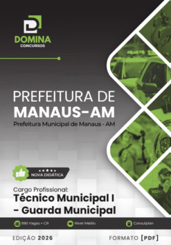 Guarda Civil Municipal Manaus AM | Apostila 2026