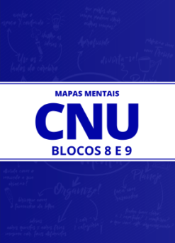 Mapas Mentais: 354 Mapas Mentais para o Concurso Nacional Unificado (CNU) - Blocos 8 e 9 para Concursos (PDF)