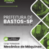 Mecânico de Máquinas Bastos SP | Apostila 2026