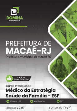 Médico Saúde da Família Macaé RJ | Apostila 2026