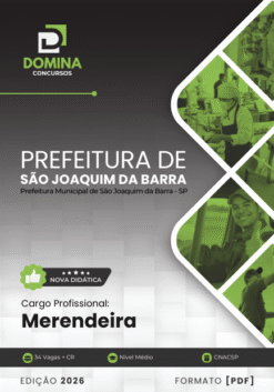 Apostila Merendeira São Joaquim da Barra SP 2026