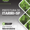 Merendeira Itariri SP | Apostila 2026