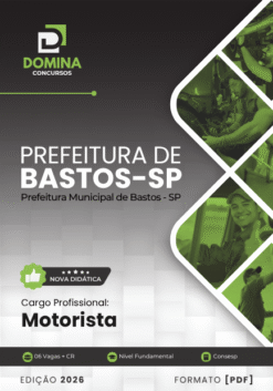 Motorista Bastos SP | Apostila 2026