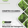 motorista de transporte sanitario