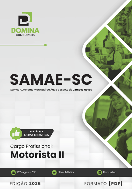 Apostila Motorista SAMAE Campos Novos SC 2026 1 Apostila Motorista SAMAE Campos Novos SC 2026