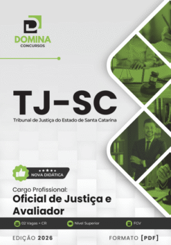 Oficial de Justiça e Avaliador TJ SC | Apostila 2026