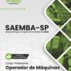 Operador de Máquinas SAEMBA SP | Apostila 2026