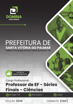 Professor de Ciências Santa Vitória do Palmar RS | Apostila 2026
