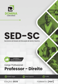 Professor de Direito SED SC | Apostila 2026