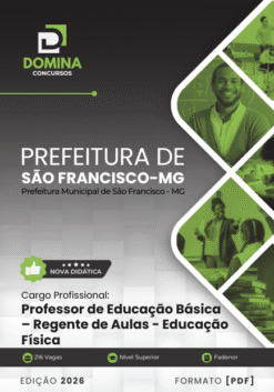 Apostila Professor de Educação Física São Francisco MG 2026