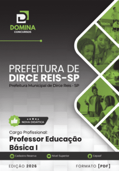 Professor de Educação Básica Dirce Reis SP | Apostila 2026