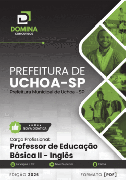 Apostila Professor de Inglês Uchoa SP 2026