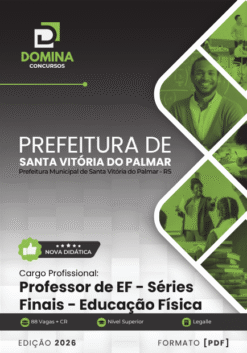 Professor de Educação Física Santa Vitória do Palmar RS | Apostila 2026