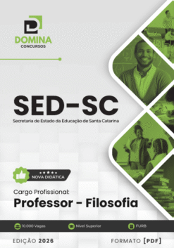 Professor de Filosofia SED SC | Apostila 2026