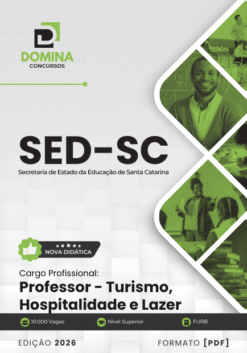 Professor de Turismo Hospitalidade e Lazer SED SC | Apostila 2026