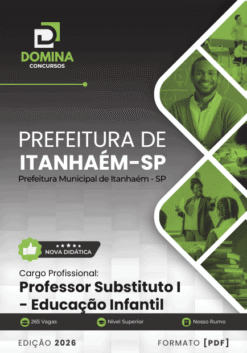Professor Substituto I Educação Infantil Itanhaém SP | Apostila 2026