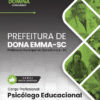 Psicólogo Educacional Dona Emma SC | Apostila 2026