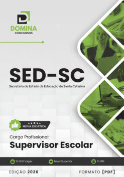 Supervisor Escolar SED SC | Apostila 2026