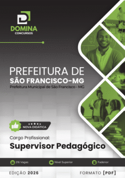 Apostila Supervisor Pedagógico São Francisco MG 2026