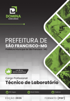 Apostila Técnico de Laboratório São Francisco MG 2026