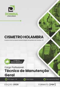 Apostila Técnico de Manutenção Geral CISMETRO Holambra SP 2026