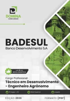Apostila Engenheiro Agrônomo BADESUL 2026