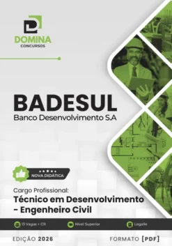 Apostila Engenheiro Civil BADESUL 2026