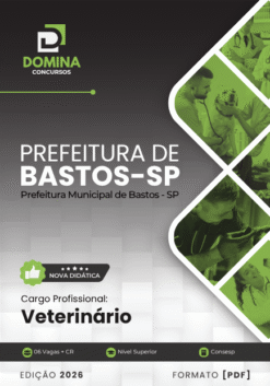 Veterinário Bastos SP | Apostila 2026