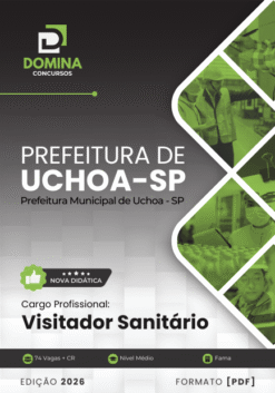 Apostila Visitador Sanitário Uchoa SP 2026