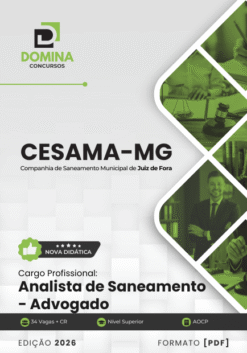 Advogado CESAMA MG | Apostila 2026