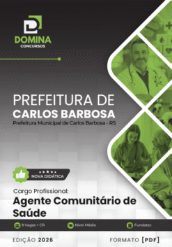 Agente Comunitário de Saúde Carlos Barbosa RS | Apostila 2026