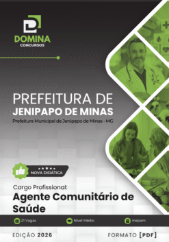 Agente Comunitário de Saúde Jenipapo de Minas MG | Apostila 2026