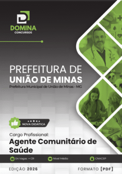 Agente Comunitário de Saúde União de Minas MG | Apostila 2026