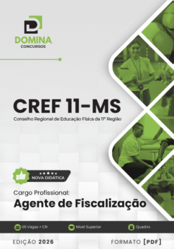 Agente de Fiscalização CREF 11 MS | Apostila 2026